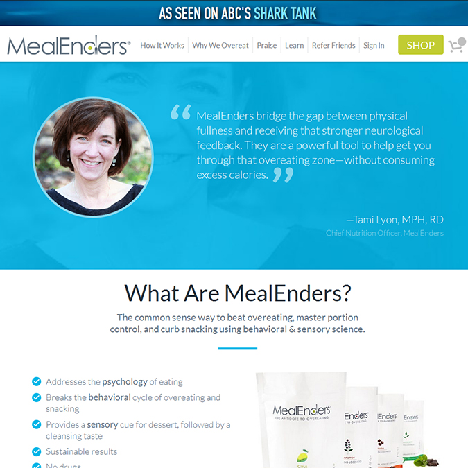 Mealenders - PSD to Wordpress - Xhtmljunction's client