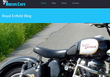 Royal Enfield Blog - Sketch to HTML - Xhtmljunction's client