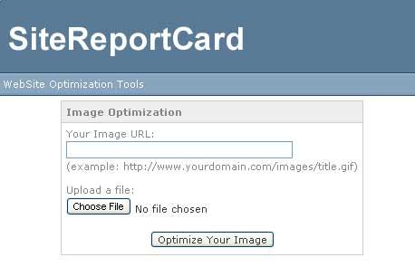 Preview of SiteReportCard tool