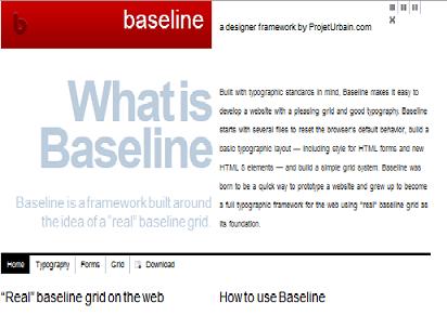 Preview of Baseline CSS  system