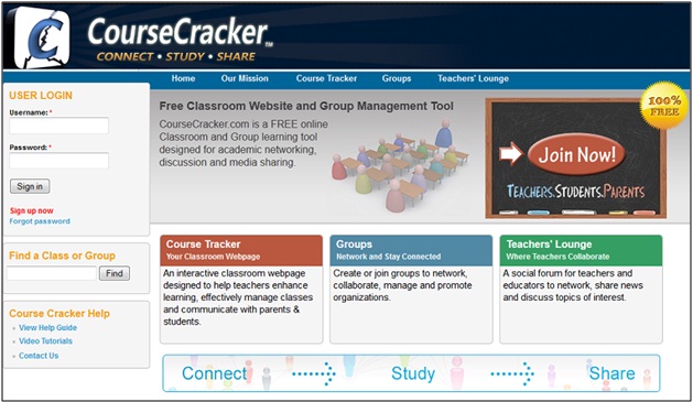 Course Cracker Social Network