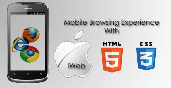 Mobile Browsing Experience with HTML5, CSS3 and iWeb App Templates