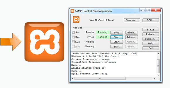 Start XAMPP