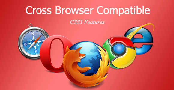 Cross Browser Compatible -CSS3 Features