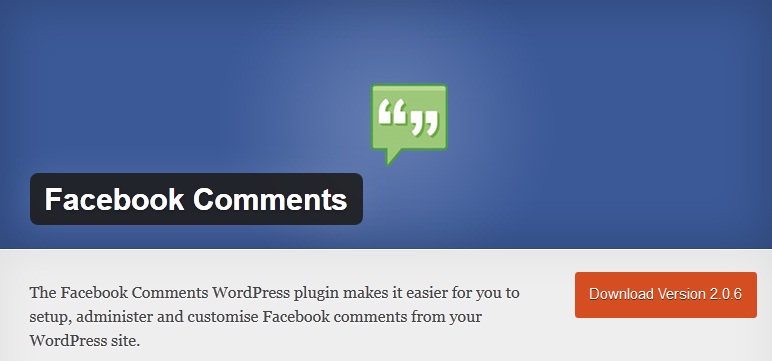 Facebook Comments - WordPress Plugin