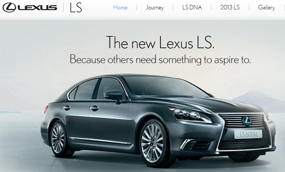 lexus-ls-parallax-scrolling-website