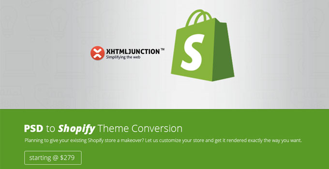 PSD to Shopify Conversion Service