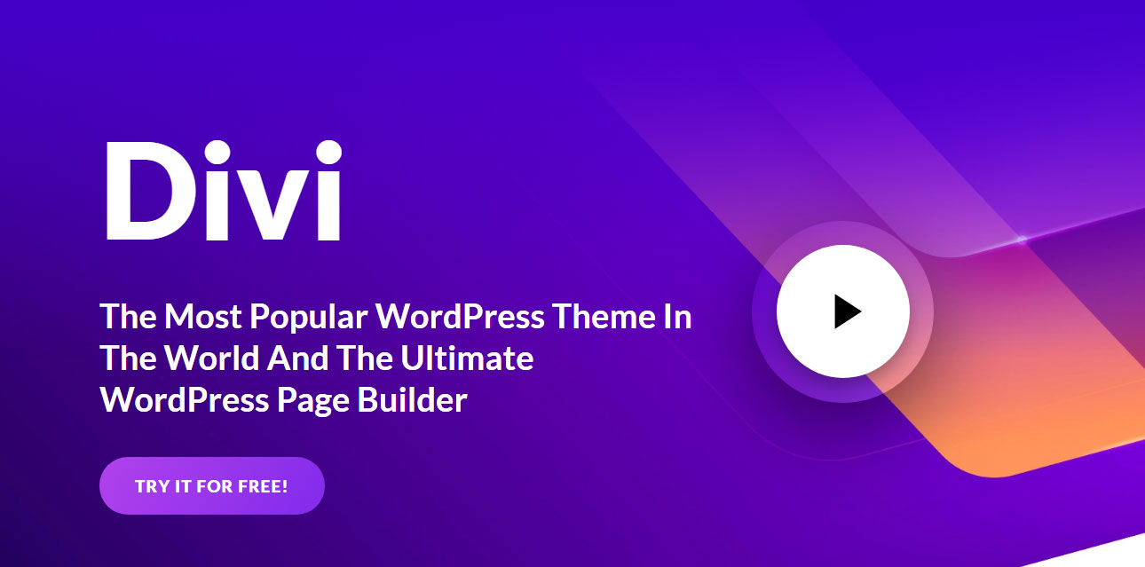 Divi - WordPress Landing Page Plugin