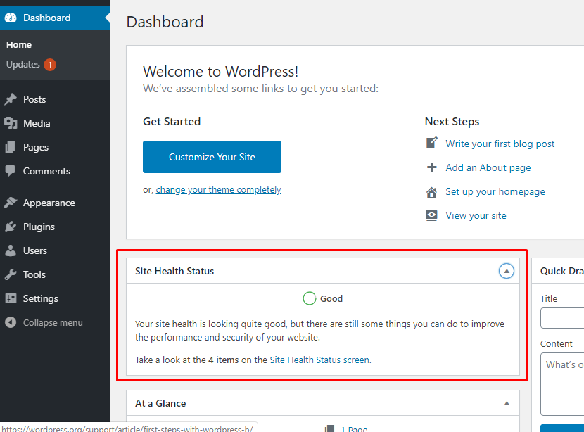 WordPress 5.4 Updates