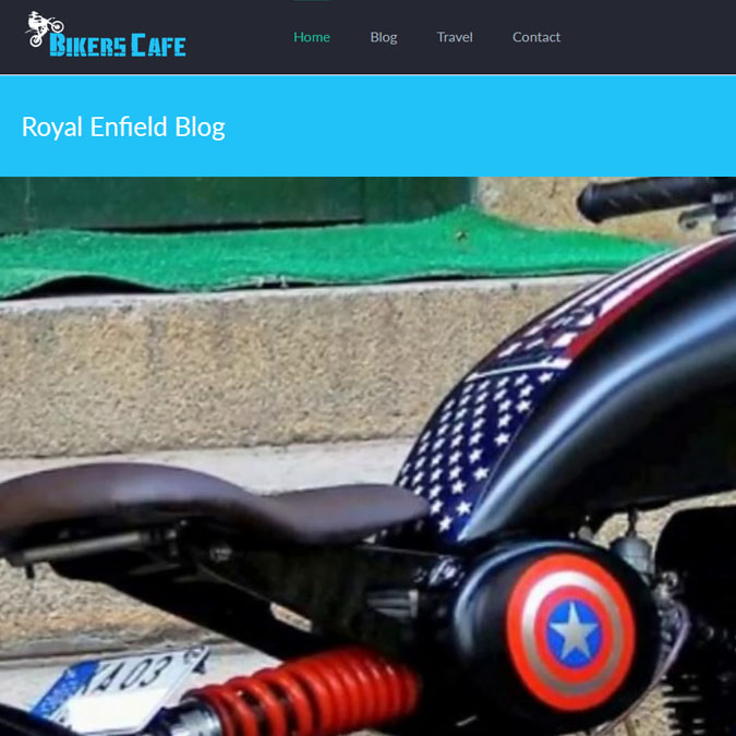 Bikers Cafe - XHTMLJunction's Client